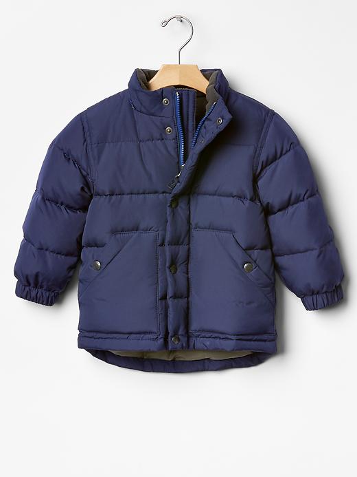 2 of 8 showing, with the color dark night of product Warmest down puffer jacket