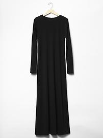 View large product image 3 of 3. Long-sleeve maxi dress