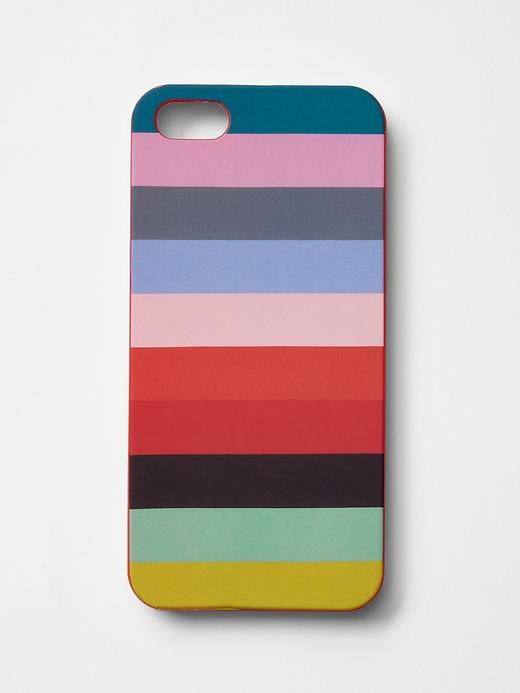 1 of 8 showing, with the color multi stripe of product Phone case