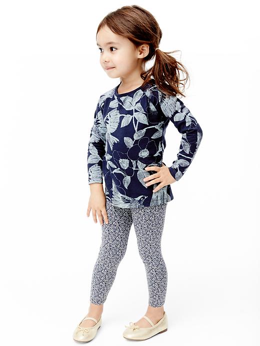 2 of 8 showing, with the color mosaic blue of product Leggings