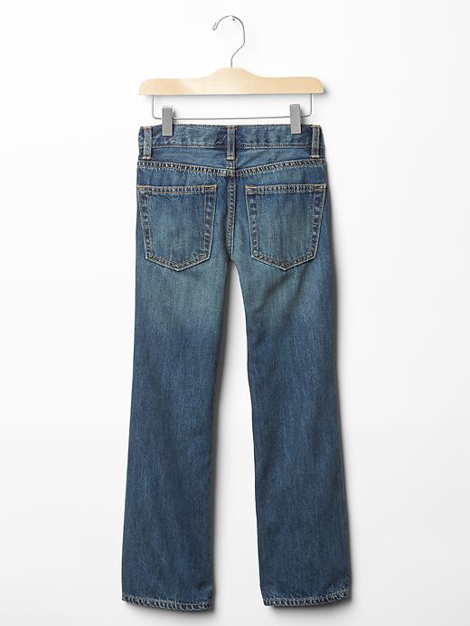 2 of 8 showing, with the color denim of product Kids Boot Jeans