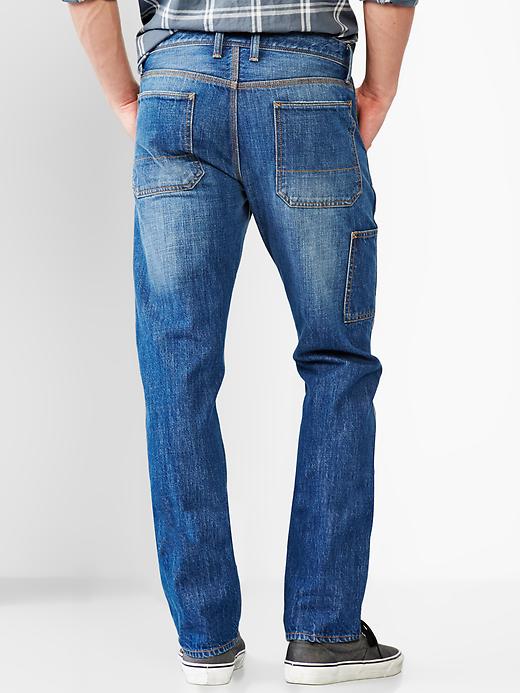 2 of 8 showing, with the color bright indigo of product 1969 carpenter jean (slim fit)
