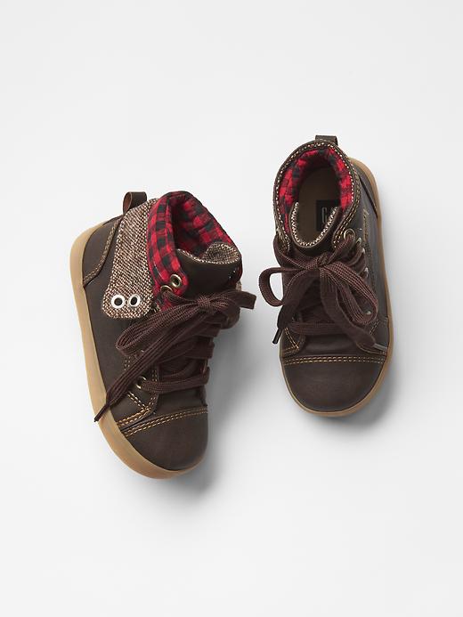 1 of 8 showing, with the color hillside of product Checkered sneakers