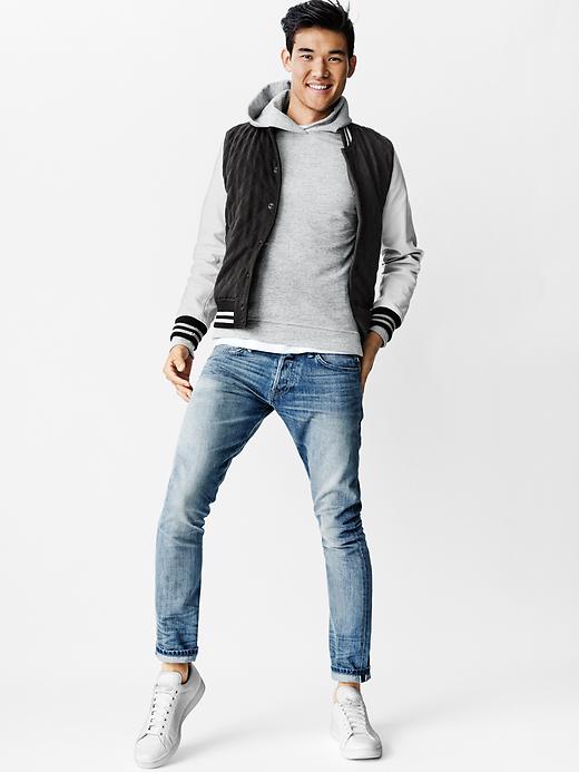 Image number 2 showing, Gap + GQ John Elliott + Co skinny selvedge jean