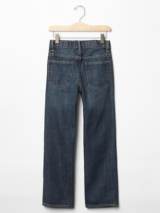2 of 8 showing, with the color dark stonewash of product 1969 original fit jeans