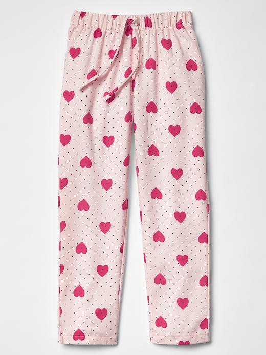 View large product image 1 of 1. Heart PJ pants