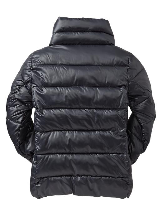2 of 8 showing, with the color cast iron of product Warmest moto puffer jacket