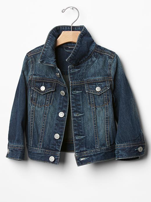 1 of 8 showing, with the color medium wash of product Denim jacket