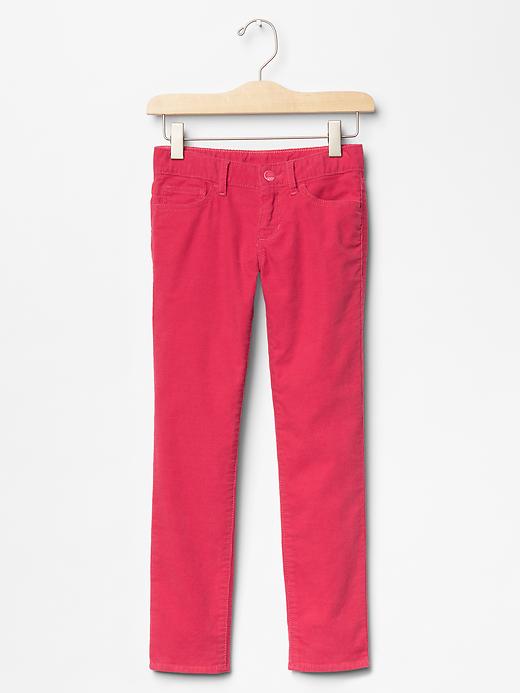 1 of 8 showing, with the color pink rose of product Super skinny cords