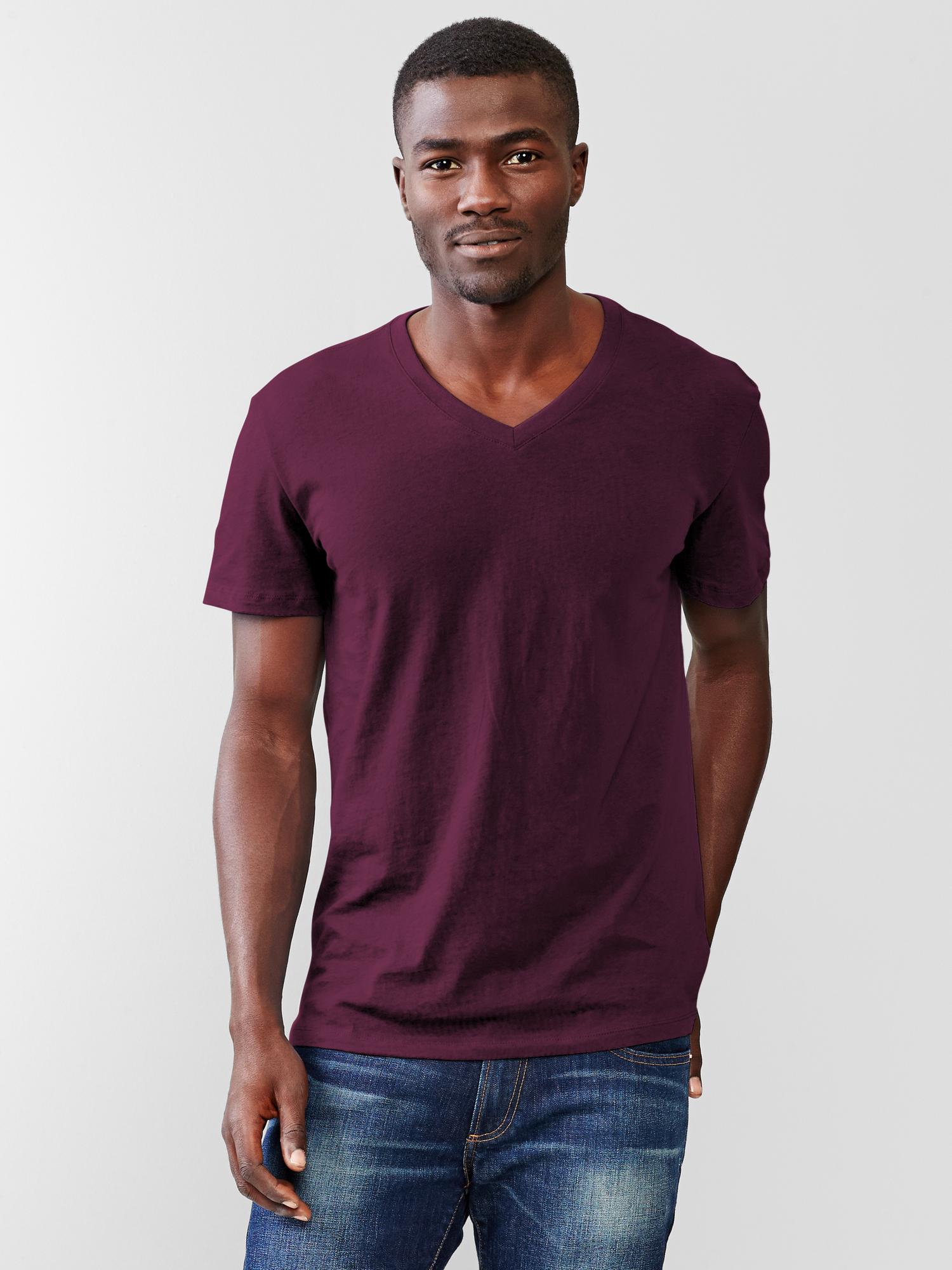 Essential V neck t shirt Gap