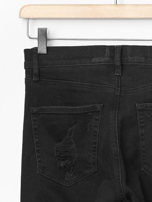 Image number 8 showing, 1969 destructed resolution true skinny high-rise jeans