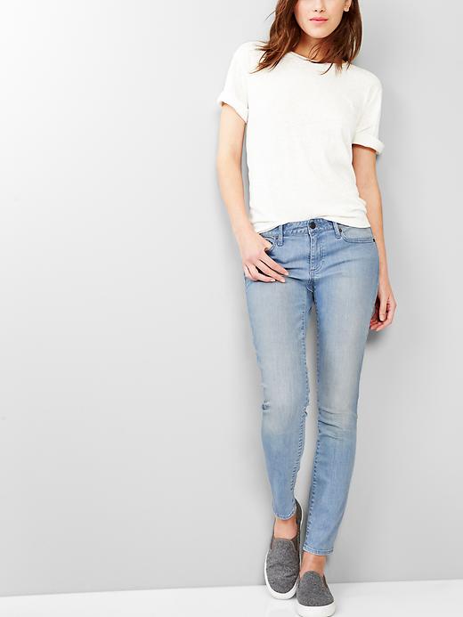 1 of 8 showing, with the color violet blue of product 1969 always skinny jeans