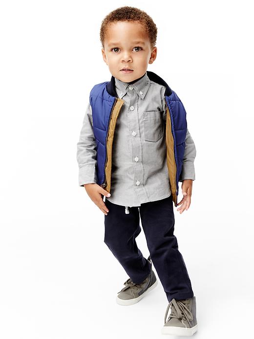 2 of 8 showing, with the color pavement of product Oxford shirt