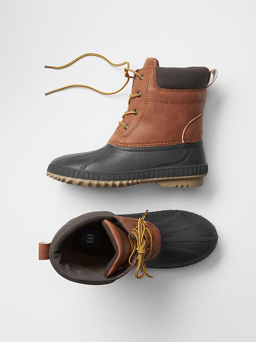 1 of 8 showing, with the color golden oak of product Duck boots