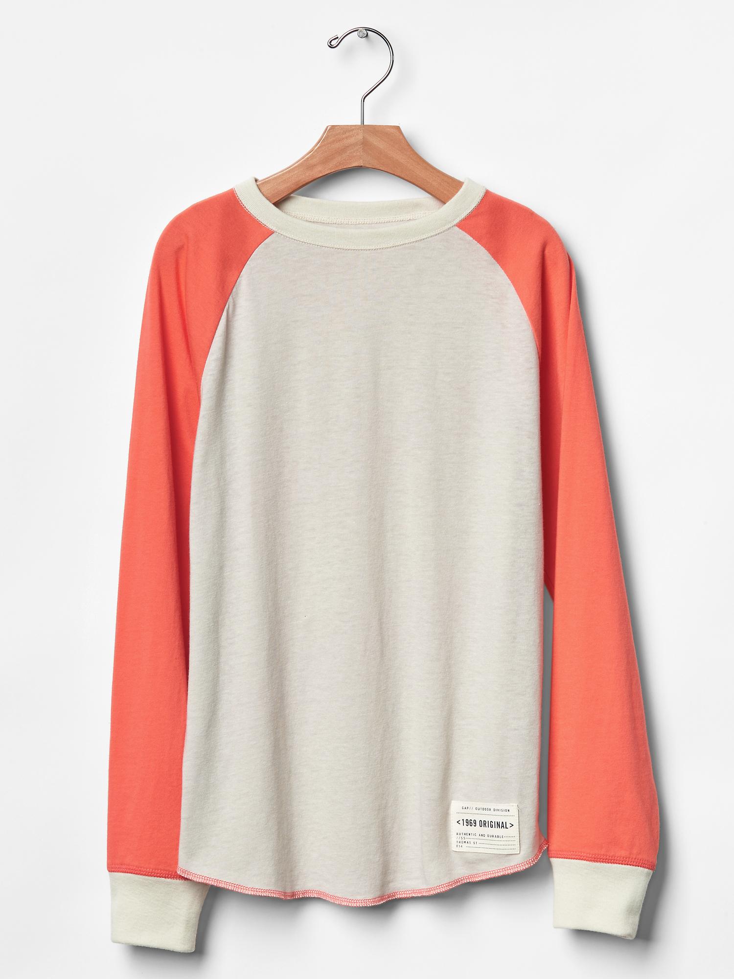 Gap baseball tee discount