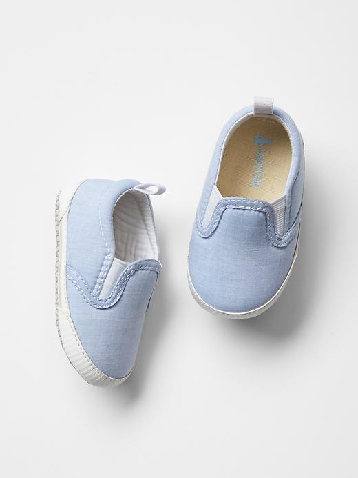 1 of 8 showing, with the color regatta blue of product Slip-on sneakers