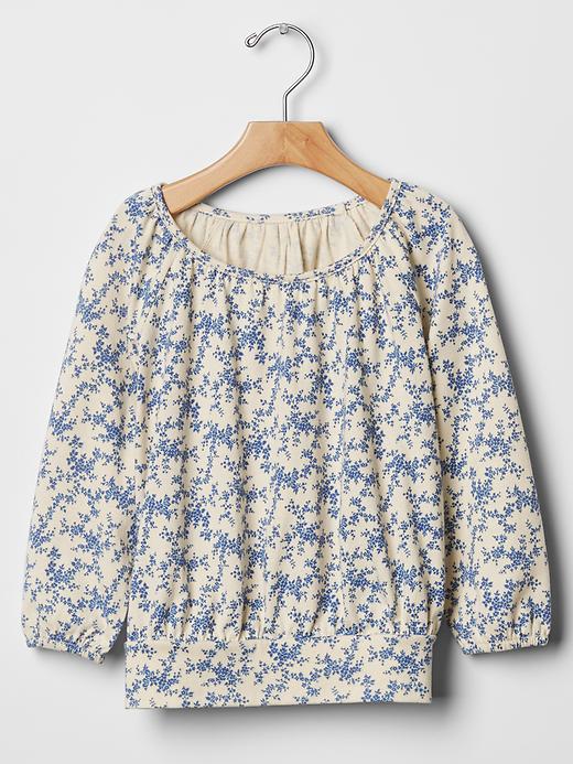 1 of 8 showing, with the color stone of product Shirred blouse