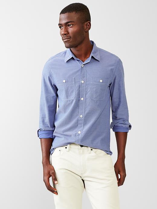1 of 8 showing, with the color blue nova of product Float shirt