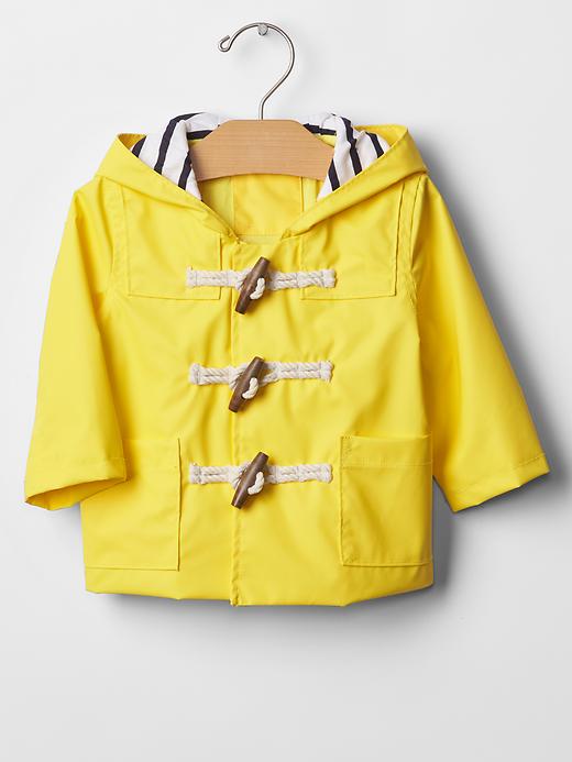 1 of 8 showing, with the color yellow jacket of product Rain slicker