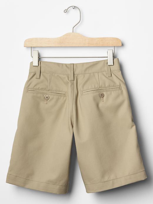 2 of 8 showing, with the color khaki of product Khaki Shorts with GapShield