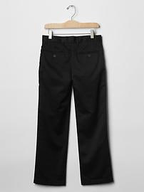 girls black dress slacks