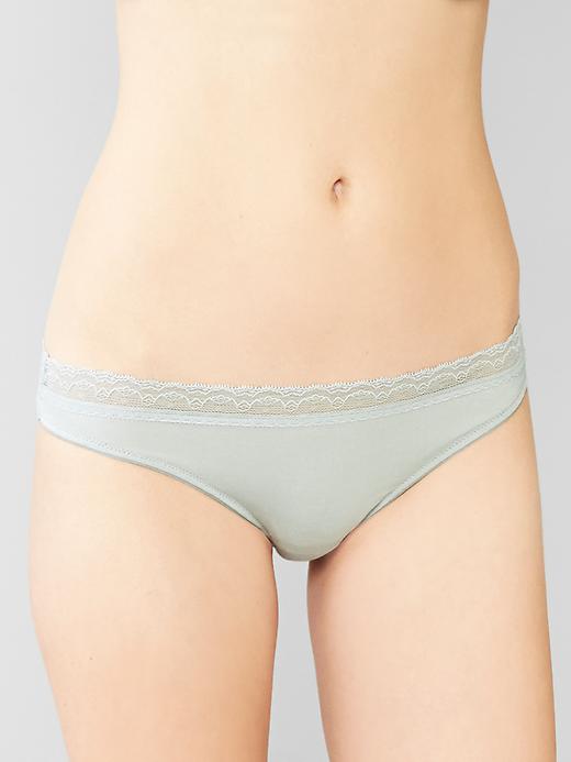 Image number 6 showing, Modal low-rise thong