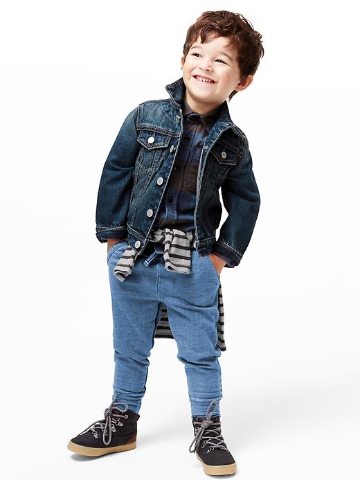 2 of 8 showing, with the color medium wash of product Denim jacket