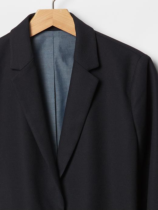 Image number 7 showing, Basketweave blazer