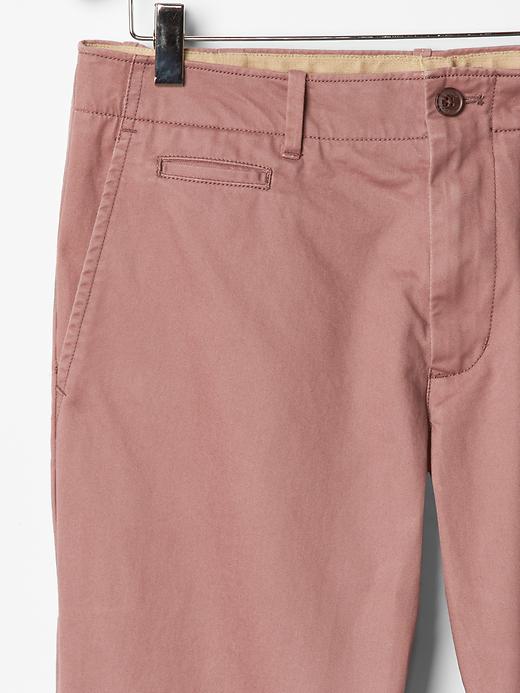 Image number 4 showing, Lived-in slim khaki