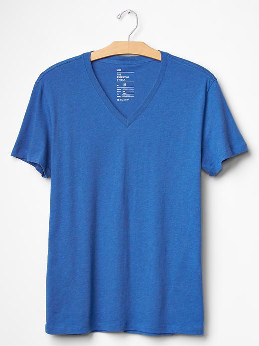 Essential deep V-neck t-shirt | Gap