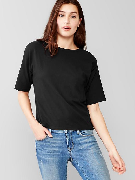 Image number 1 showing, Crop tee