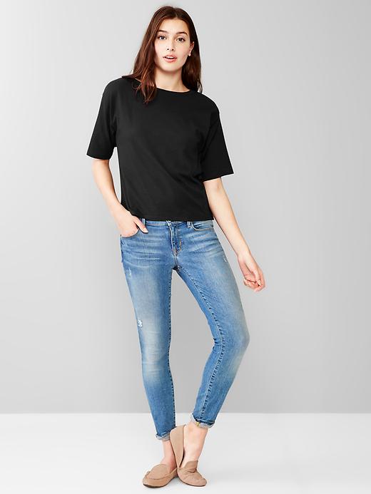 Image number 3 showing, Crop tee