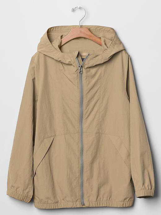 1 of 8 showing, with the color cargo khaki of product Solid windbuster