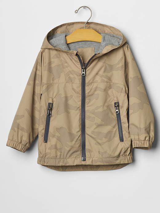 1 of 8 showing, with the color cargo khaki of product Camo windbuster