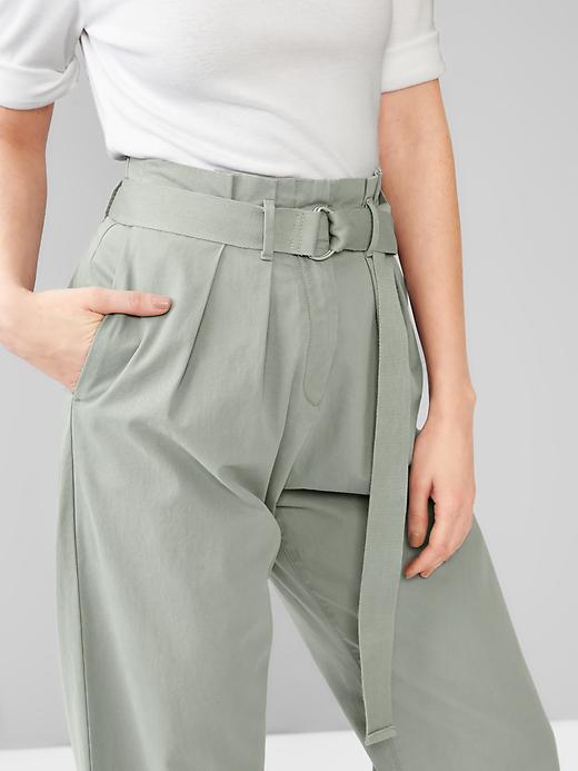 Paperbag-waist pants | Gap
