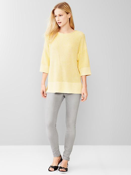 Image number 3 showing, Marl oversized swing sweater