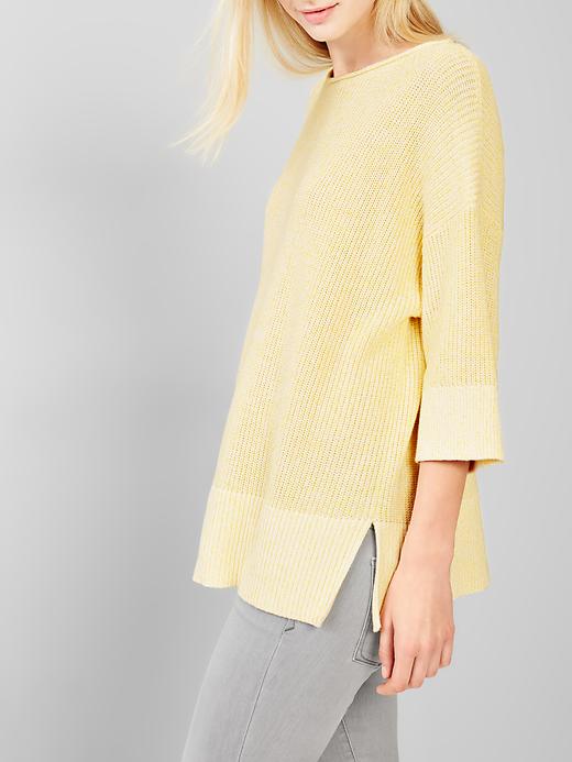 Image number 2 showing, Marl oversized swing sweater