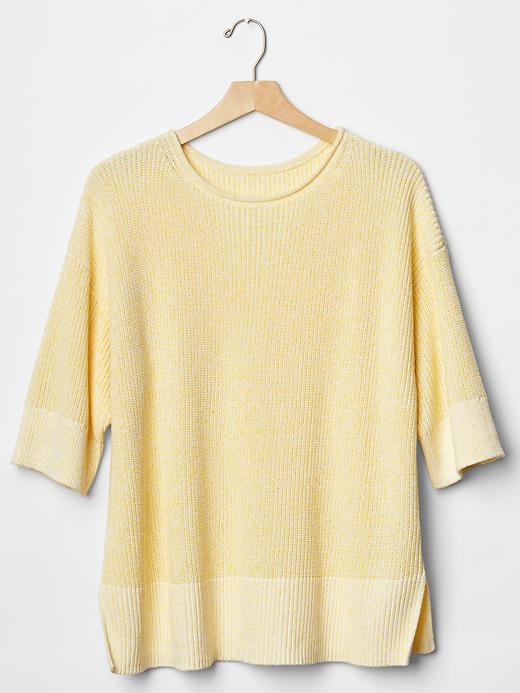 Image number 5 showing, Marl oversized swing sweater