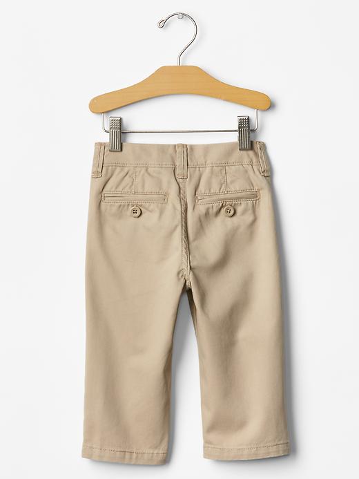2 of 8 showing, with the color khaki of product Solid khakis