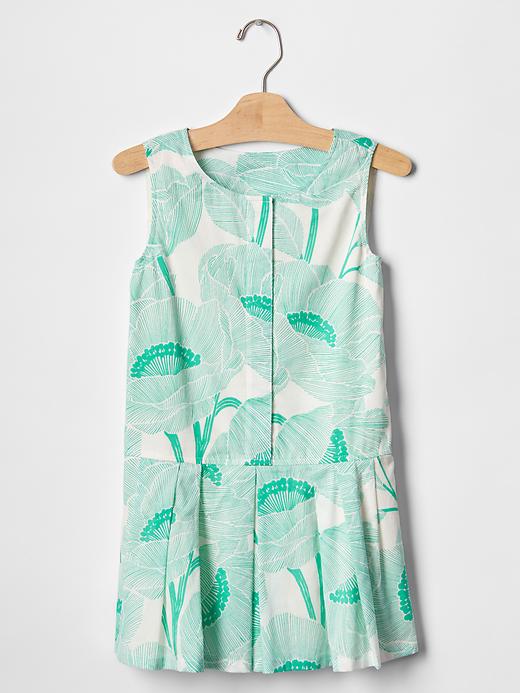 1 of 8 showing, with the color southern turquoise of product Poppy drop-waist dress