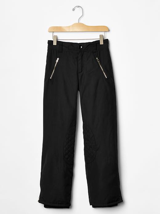 1 of 8 showing, with the color true black of product Warmest pants
