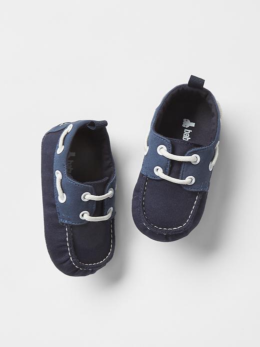 1 of 8 showing, with the color dark night of product Boat shoes