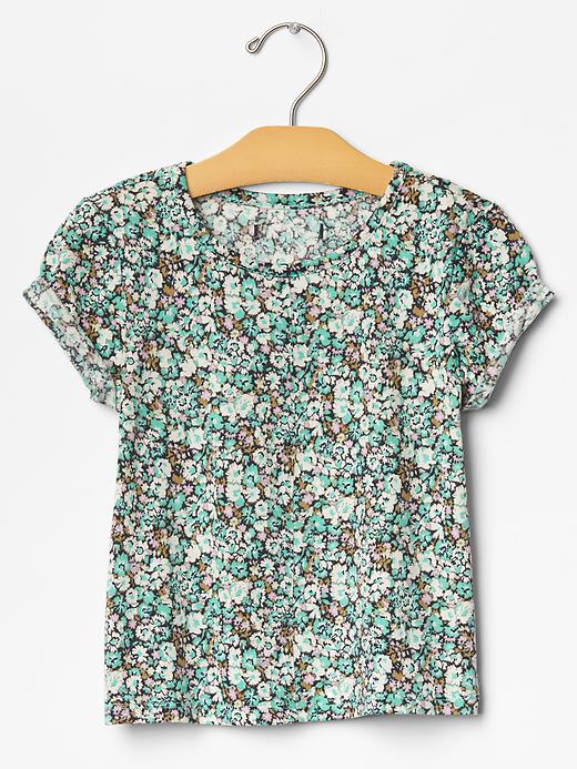 1 of 8 showing, with the color mint of product Supersoft roll-sleeve jersey tee