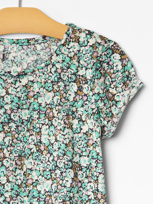 2 of 8 showing, with the color mint of product Supersoft roll-sleeve jersey tee