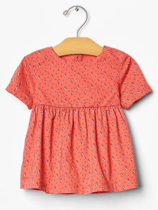 1 of 8 showing, with the color flamingo of product Floral empire top
