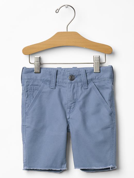 View large product image 1 of 1. Canvas carpenter shorts