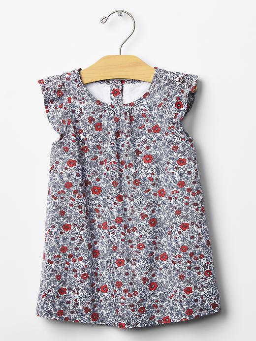 1 of 8 showing, with the color floral of product Ditsy floral dress
