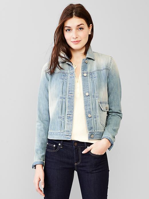 1 of 8 showing, with the color spring vintage of product 1969 modern denim jacket