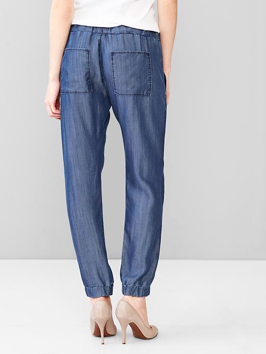 Image number 2 showing, 1969 TENCEL&#153 denim jogger pants