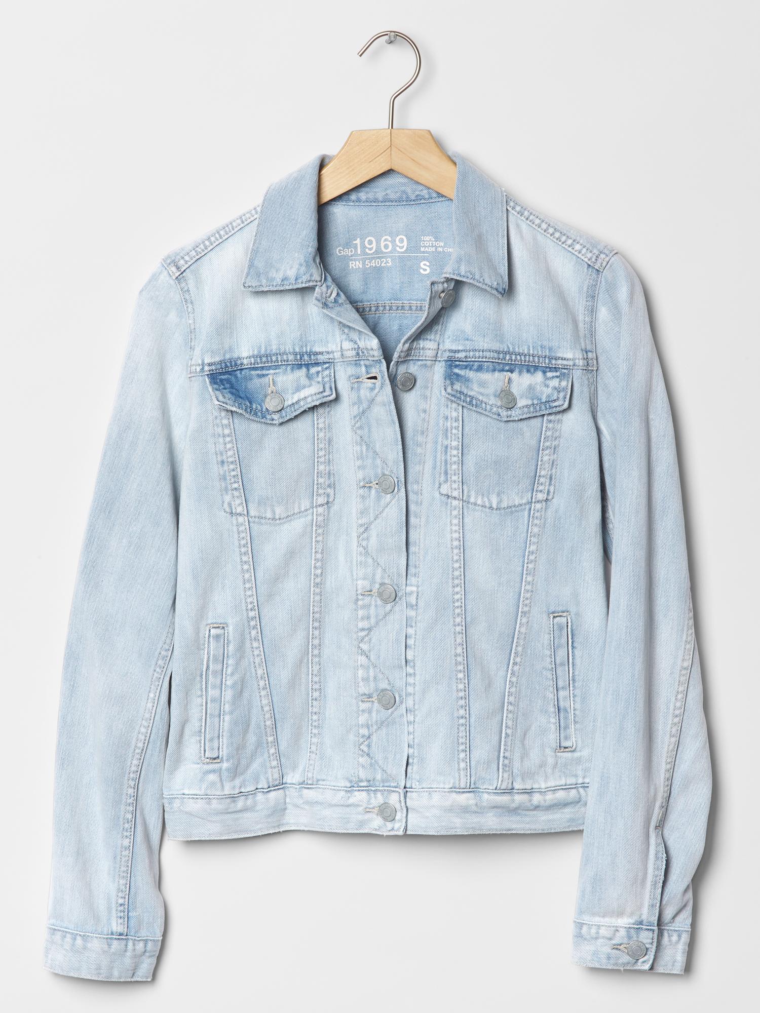Gap denim on sale jacket rn 54023